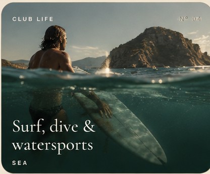 Club Life Nº 04 — Surf, dive & watersports — SEA